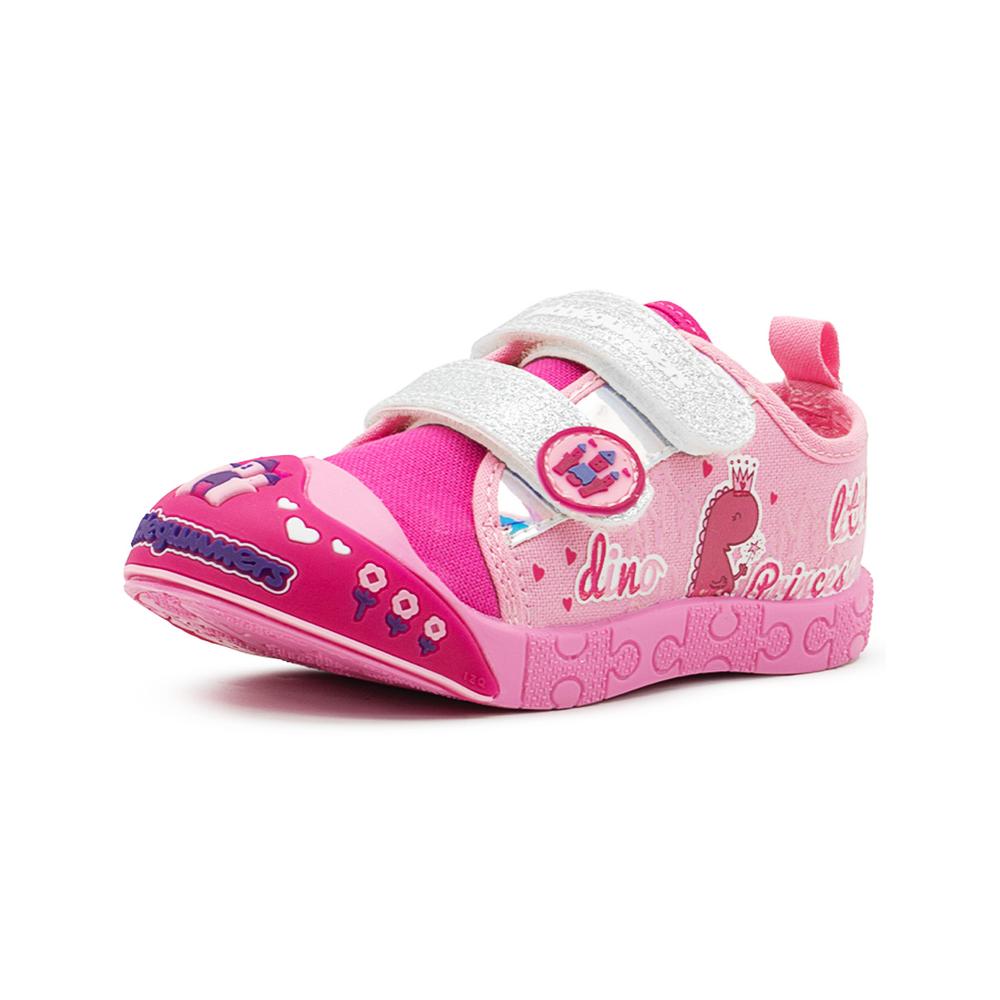 Foto 5 pulgar | Tenis Bubble Gummers Niña Con Puntera Ligeros Rosa 12-17 Rosa