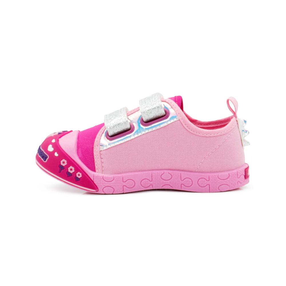 Foto 7 pulgar | Tenis Bubble Gummers Niña Con Puntera Ligeros Rosa 12-17 Rosa