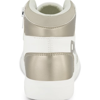 Foto 6 | Tenis Tipo Botín Dkny Andee Alice, Blanco Con Dorado