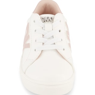 Foto 3 | Tenis Casuales Dkny Celia Bonnie Para Niña, Color Blanco Con Rosa