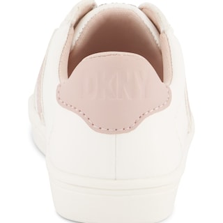 Foto 6 | Tenis Casuales Dkny Celia Bonnie Para Niña, Color Blanco Con Rosa
