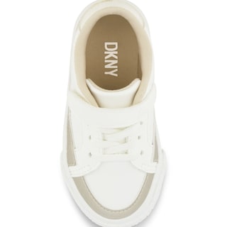 Foto 5 | Tenis Casuales Para Niña Dkny Para Niña Hannah Marley Blanco Con Dorado