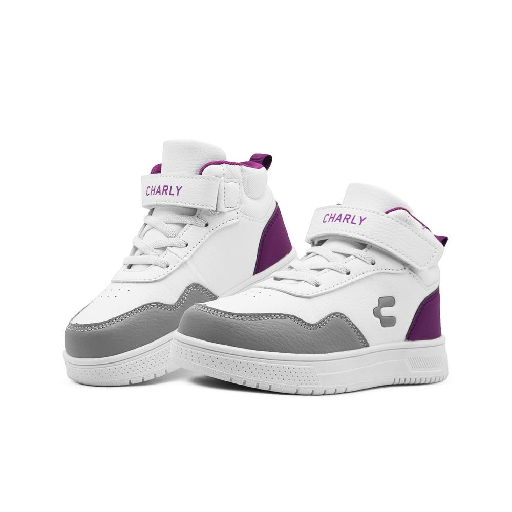 Charly Tenis Bota Urbana Atletico Sport Niña Antiderrapante Multicolor
