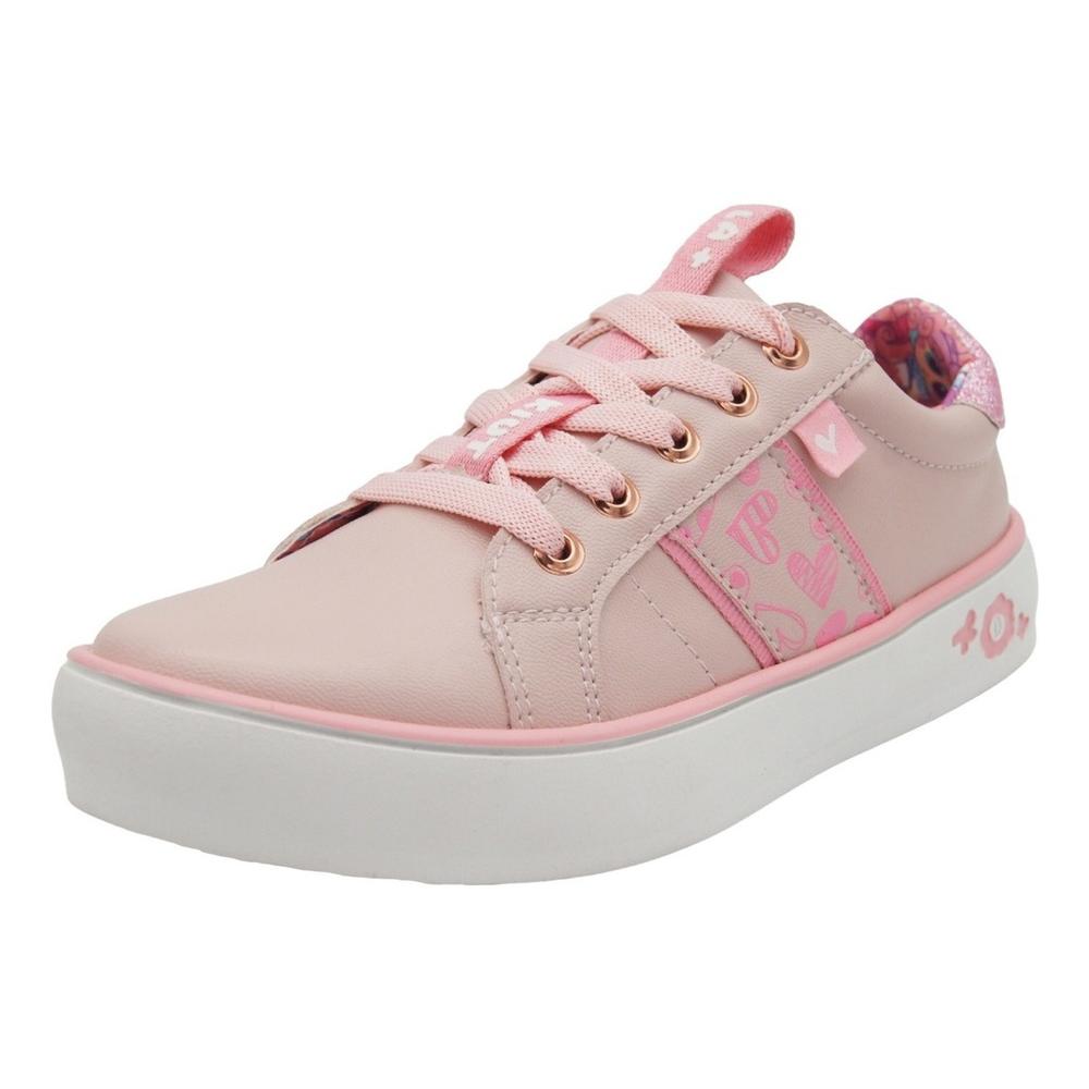 Foto 3 pulgar | Tenis Distroller Choclo Moda Niña Rosa Pastel Chamoy 18-26 Rosa Claro