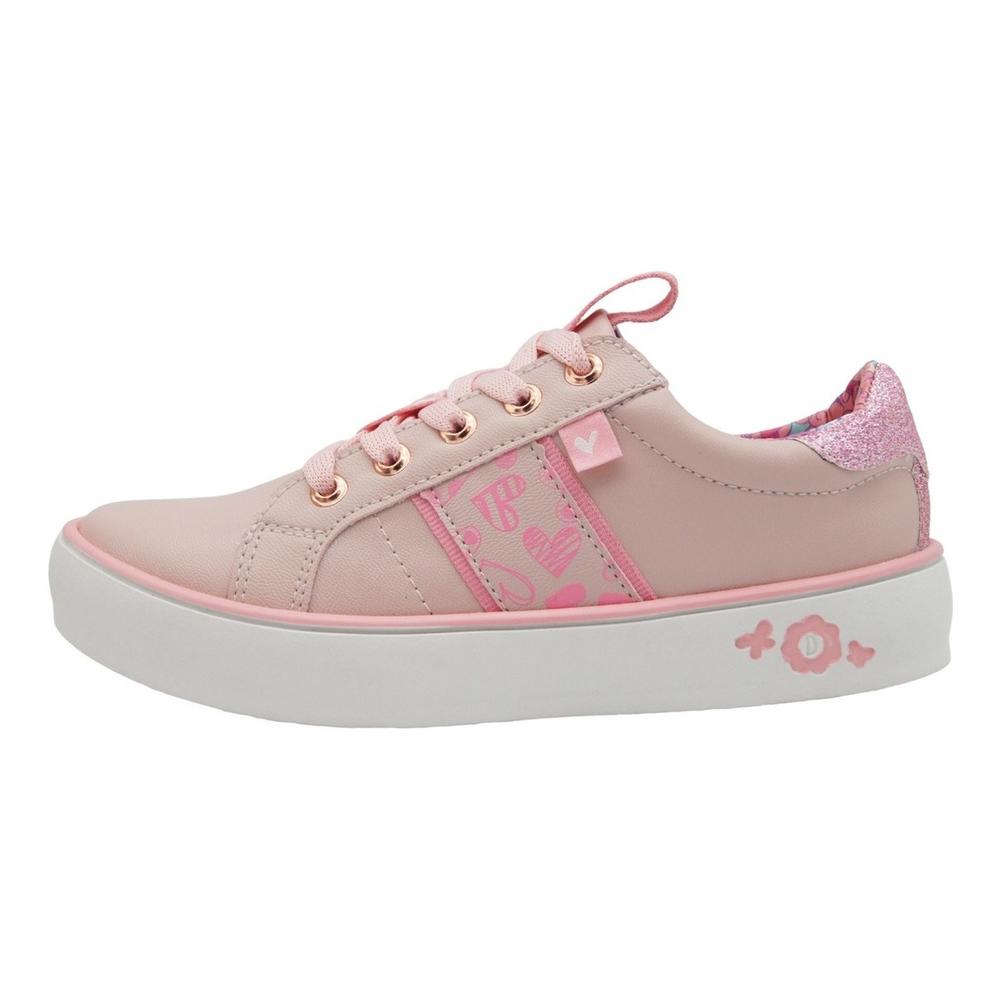 Foto 4 pulgar | Tenis Distroller Choclo Moda Niña Rosa Pastel Chamoy 18-26 Rosa Claro