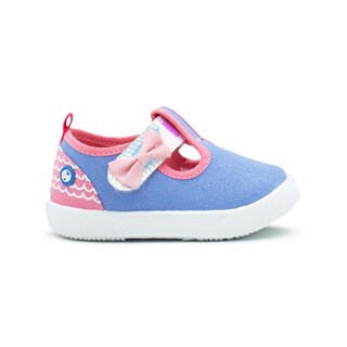 Foto 7 | Tenis Niña Bubble Gummers Yuli I Color Mezclilla Ligero Con Contactel Azul Acero