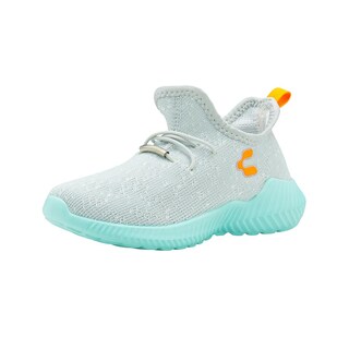 Foto 4 | Tenis Textil Charly Tipo Calcetin Para Niña Color Gris Aqua Gris