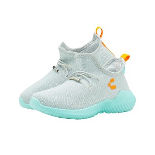 Foto 6 | Tenis Textil Charly Tipo Calcetin Para Niña Color Gris Aqua Gris