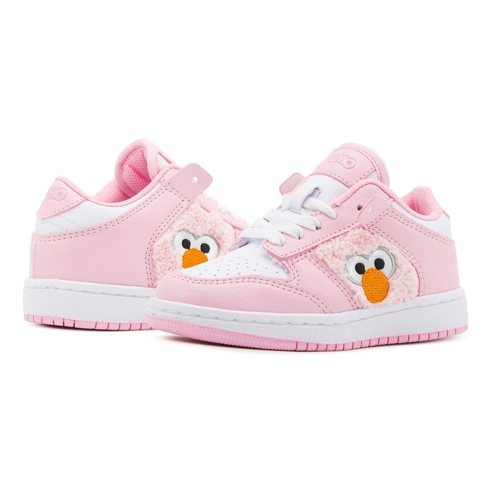 Foto 4 pulgar | Tenis Choclo Niña Moda Personaje Plaza Sesamo Rosa 17.5-21 Rosa