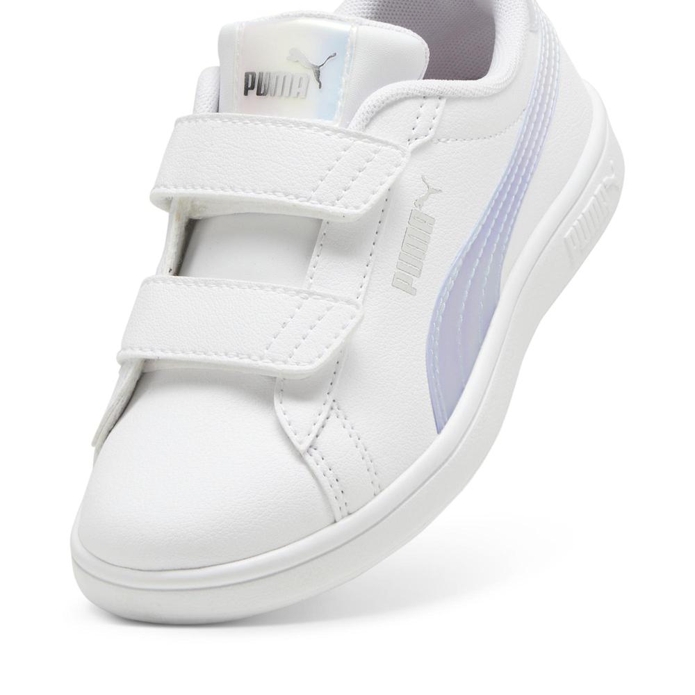 Foto 5 pulgar | Tenis Puma Smash 3.0 Holo para Niña