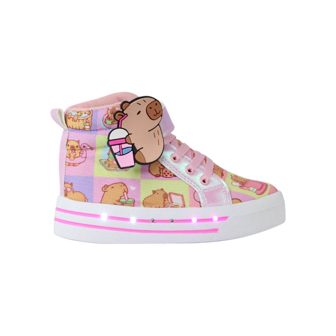 Tenis Niña Capybara Sonrye 2027 Rosa