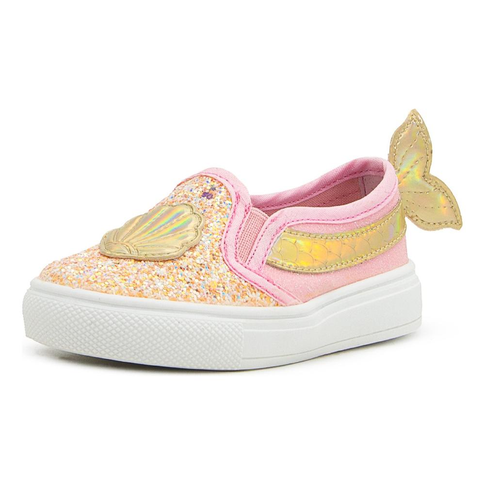 Foto 4 pulgar | Tenis Niña Sirena Brillos Moda Tropicana 93262 Rosa 12-24 Rosa