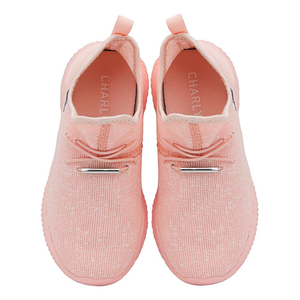 Foto 3 | Tenis Calcetín Charly Niña Ultra Ligeros Color Fiusha 18-22 Rosa