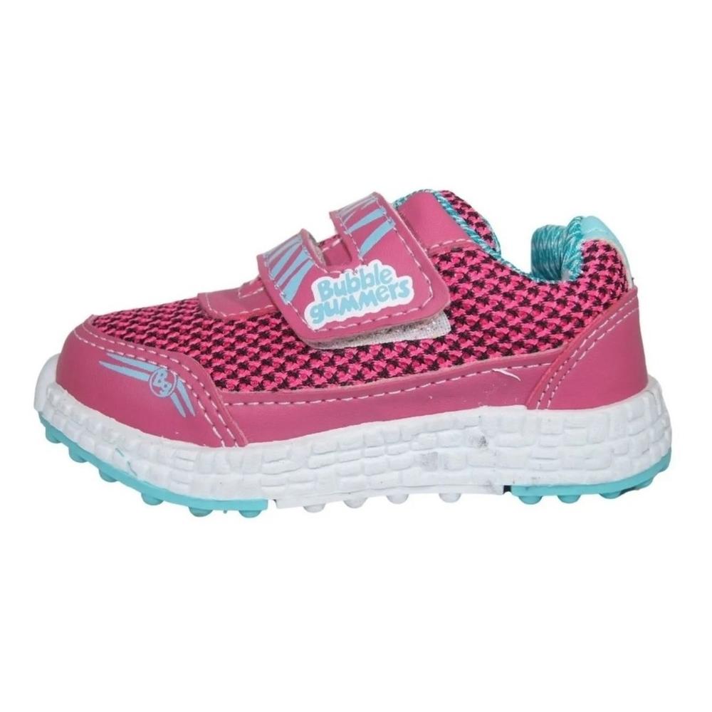 Foto 3 pulgar | Tenis Niña Velcro Bubble Gummers Ink Fisuha 14-19 Lila