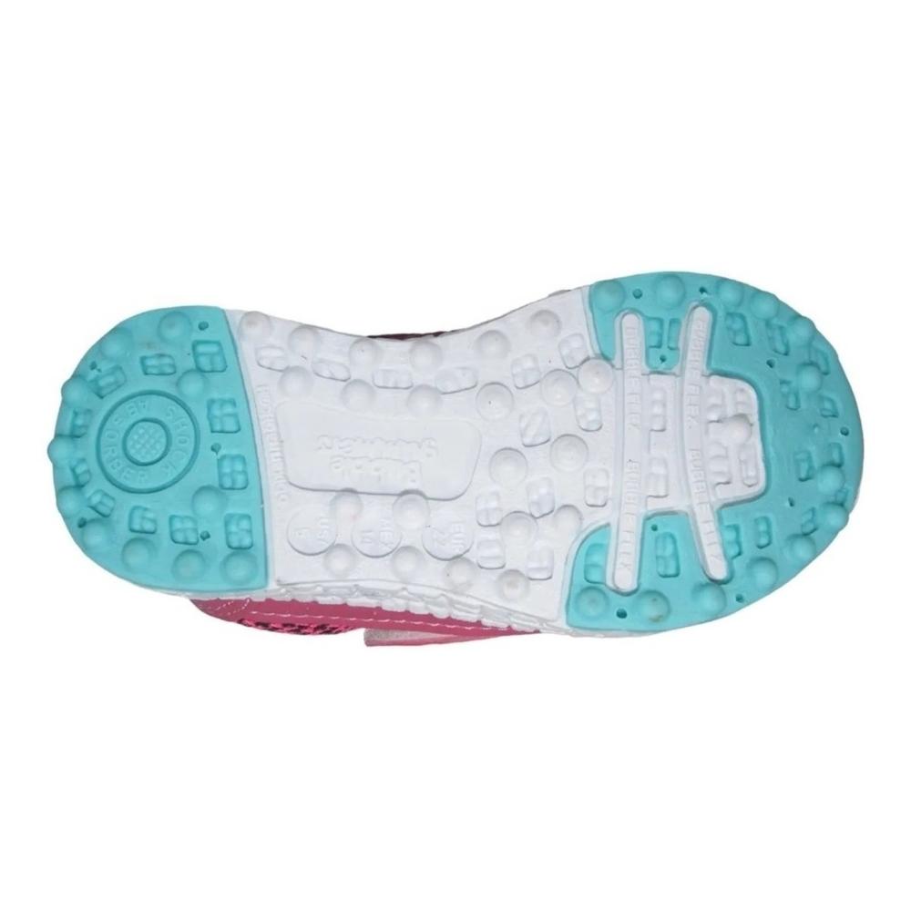 Foto 6 pulgar | Tenis Niña Velcro Bubble Gummers Ink Fisuha 14-19 Lila