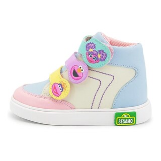 Foto 4 | Tenis Moda Tendencia Bota Plaza Sesamo Niña 13-21 Rosa Rosa