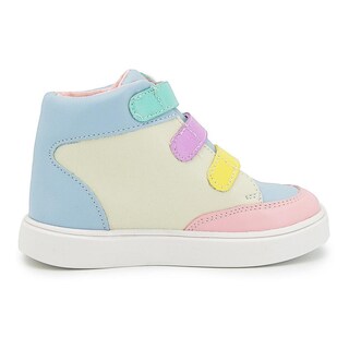 Foto 5 | Tenis Moda Tendencia Bota Plaza Sesamo Niña 13-21 Rosa Rosa