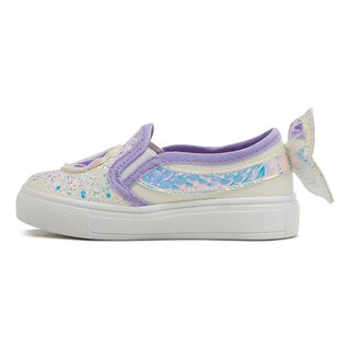Foto 3 | Tenis Niña Sirena Brillos Moda Tropicana 93262 Rosa 12-24 Blanco