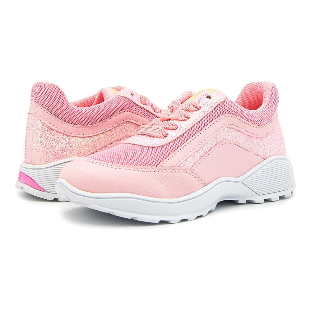 Foto 2 pulgar | Tenis Moda Niña Bubble Gummers Kaiser Rosa 15-21 Rosa