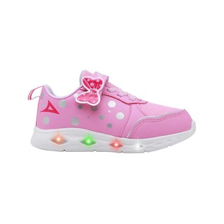 Foto 1 | Tenis Para Niña Pirma Con Luces Running Color Rosa Rosa