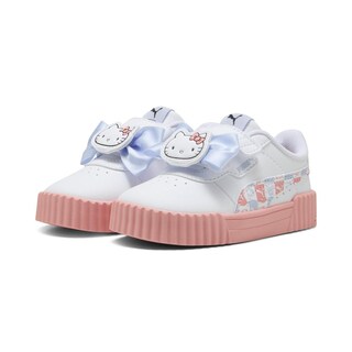 Foto 3 | Tenis Puma Carina 3 Hello Kitty Inf Para Niña Blanco