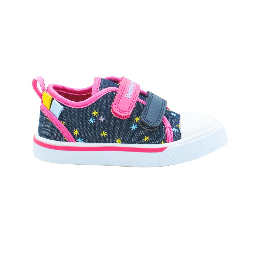 Foto 4 pulgar | Tenis Para Niña Bubble Gummers  Contactel Whitney Mezclilla Azul Oscuro