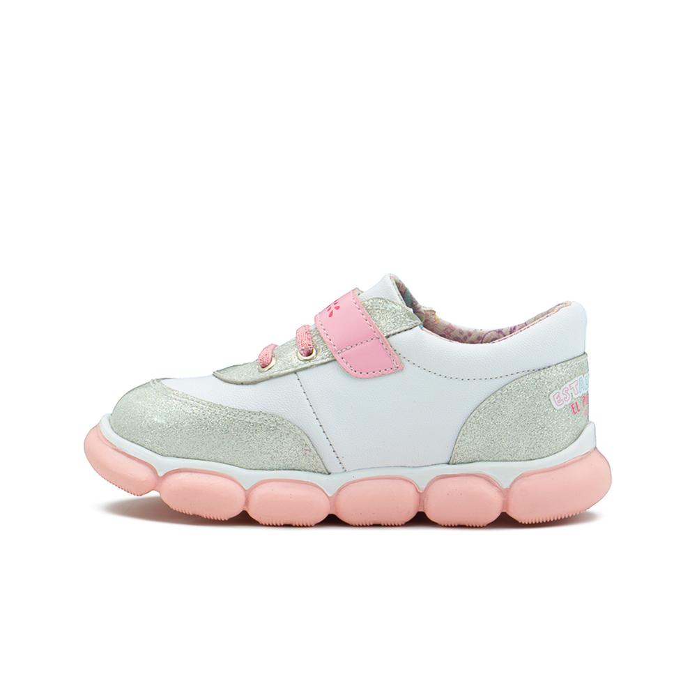 Foto 6 pulgar | Tenis Distroller Para Niña Personaje Atole Suela Eva Plata Plateado