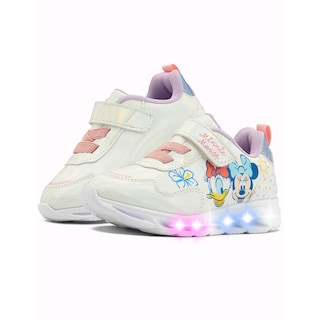 Foto 1 | Tropicana Tenis Luces Niña Blanco Fantasia Minnie Mause . Blanco