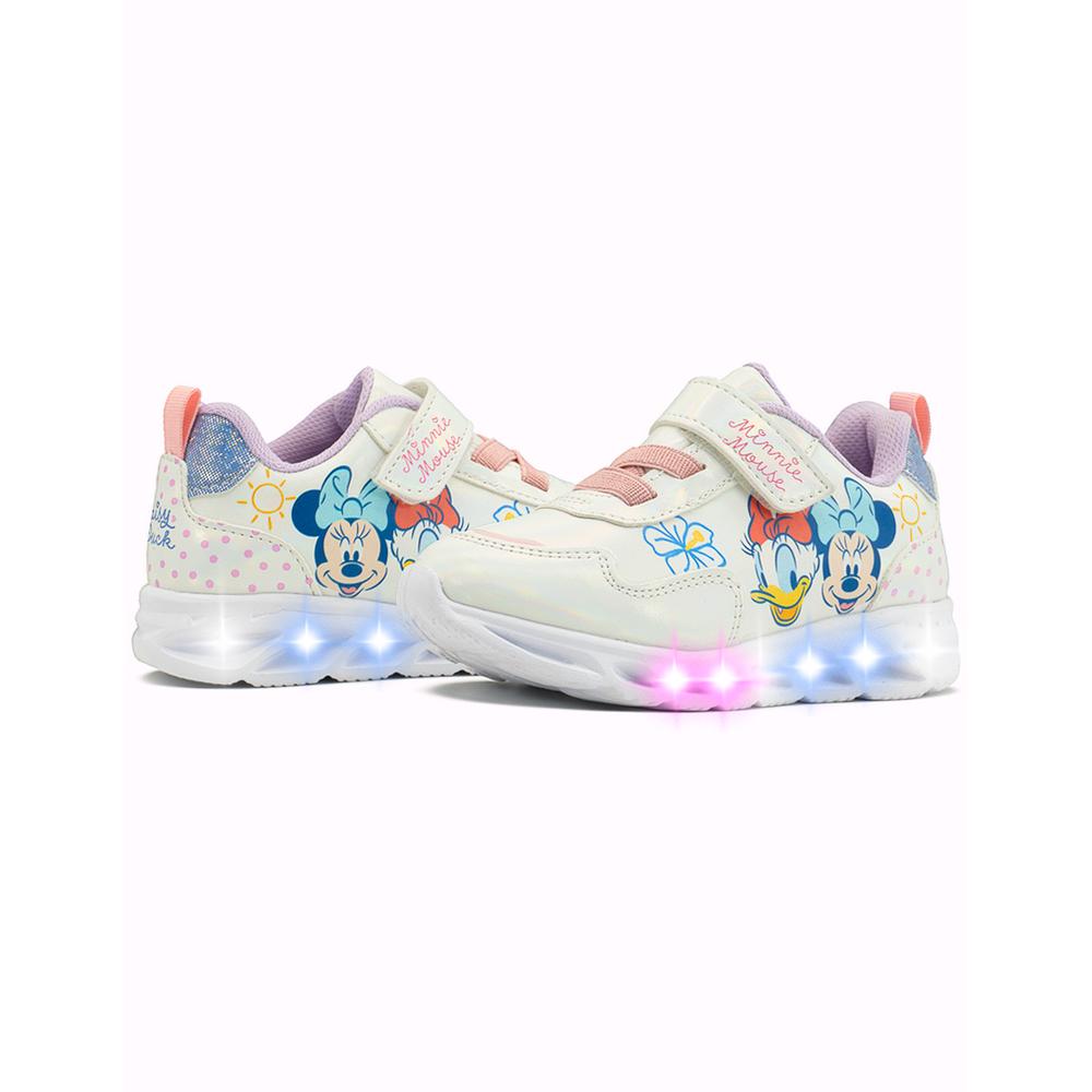 Foto 2 | Tropicana Tenis Luces Niña Blanco Fantasia Minnie Mause . Blanco