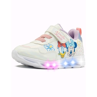 Foto 3 | Tropicana Tenis Luces Niña Blanco Fantasia Minnie Mause . Blanco