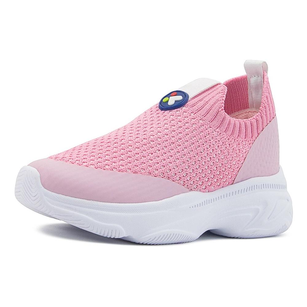 Foto 5 pulgar | Tenis Sneakers Para Niña Deportes Correr Cómodos Slip On Rosa