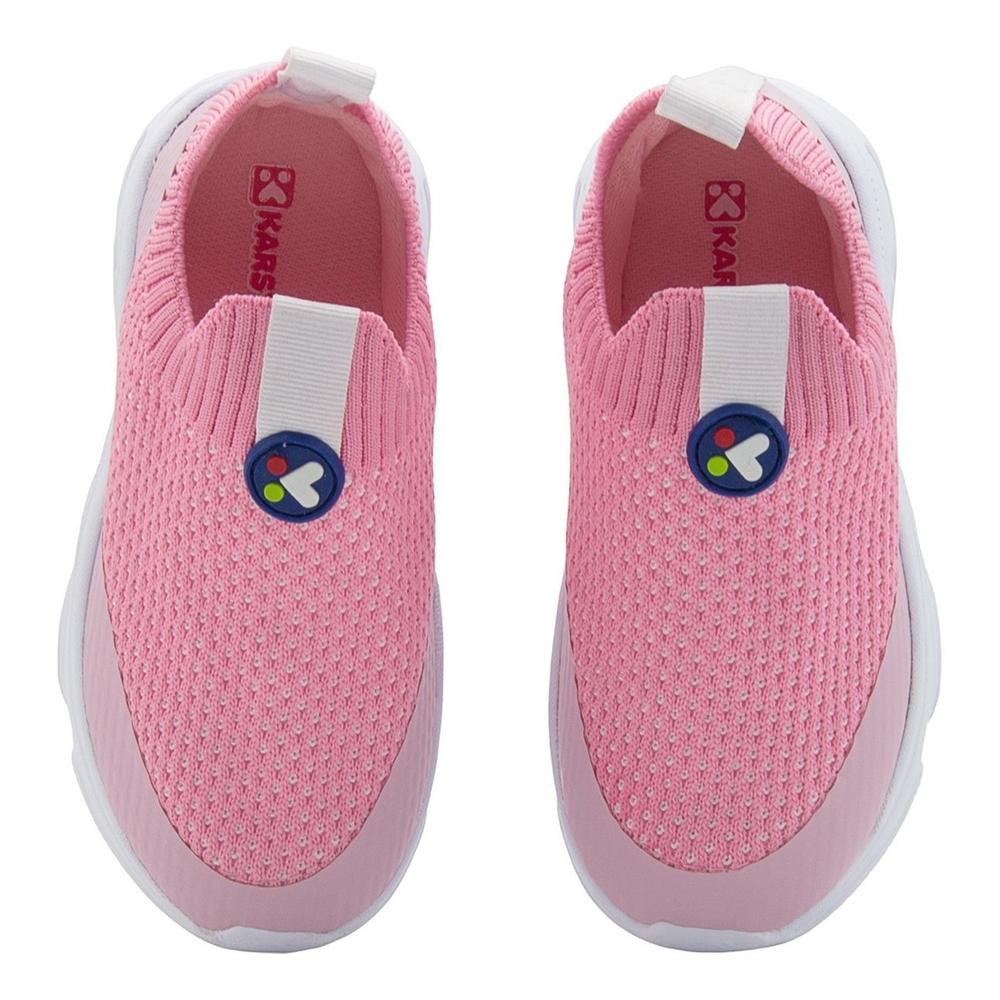 Foto 8 pulgar | Tenis Sneakers Para Niña Deportes Correr Cómodos Slip On Rosa