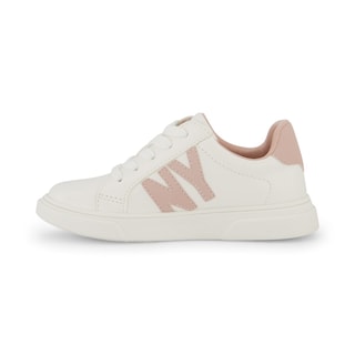 Foto 2 | Tenis Dkny Celia Bonnie Para Niña, Blanco Con Rosa