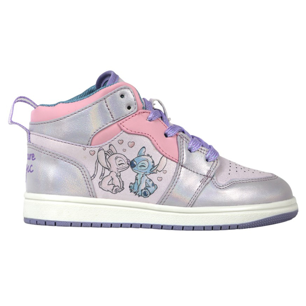 Foto 4 pulgar | Tenis Niña Lilo & Stich Tropicana Dy923020st Lila