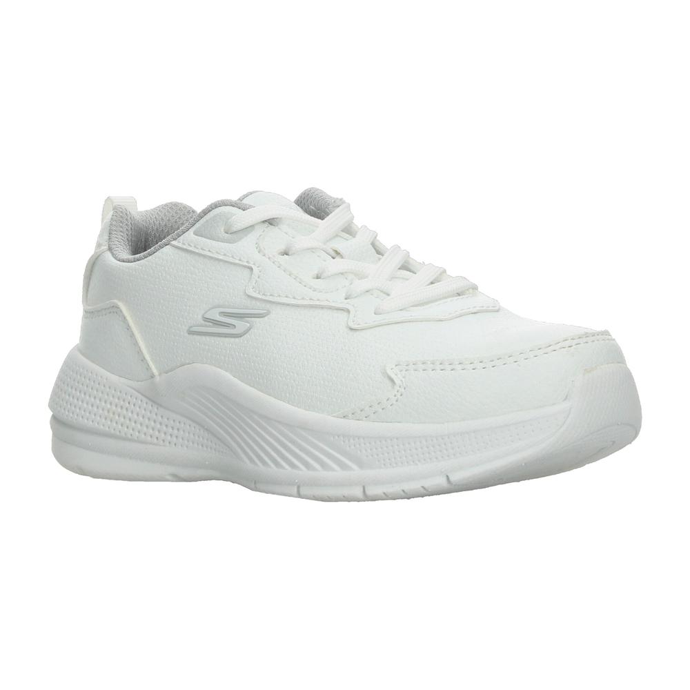 Foto 3 pulgar | Tenis Skechers Blanco Para Niña T17-22 [ske1071] Blanco