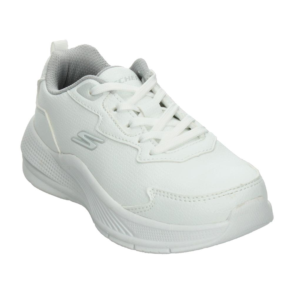 Foto 5 pulgar | Tenis Skechers Blanco Para Niña T17-22 [ske1071] Blanco