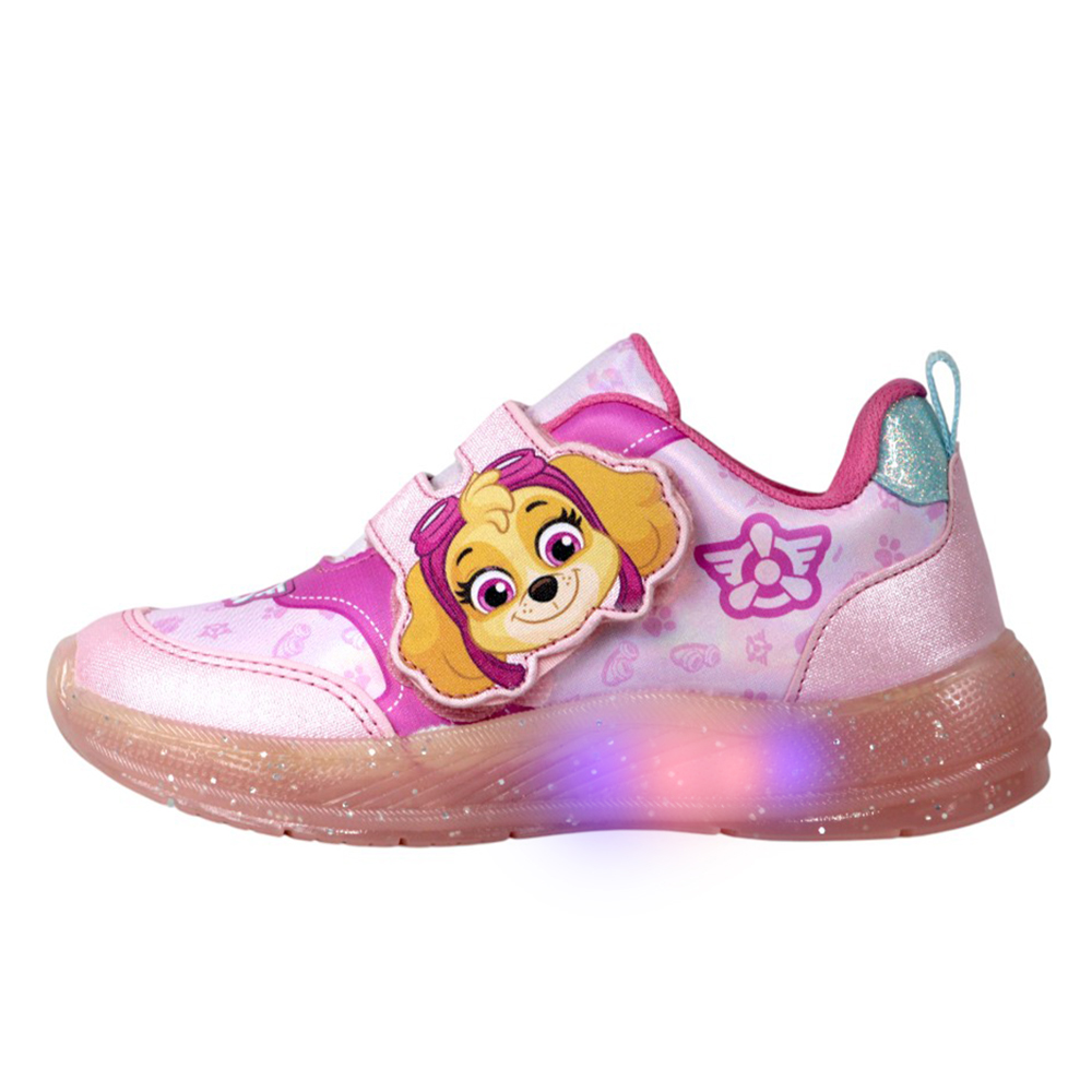 Foto 4 pulgar | Tenis Paw Patrol Niña Luces Led Tropicana Pw835520st Rosa