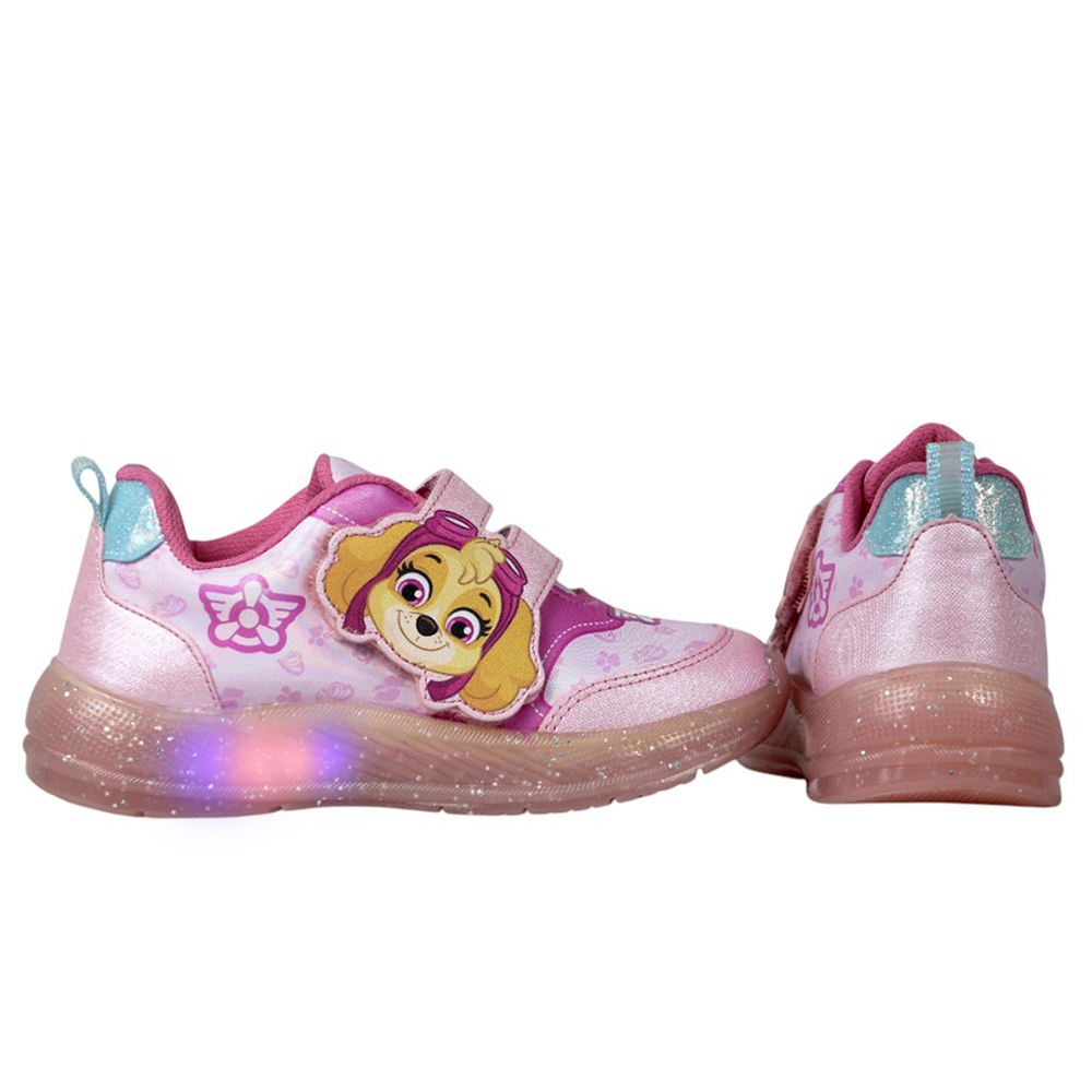Foto 7 pulgar | Tenis Paw Patrol Niña Luces Led Tropicana Pw835520st Rosa