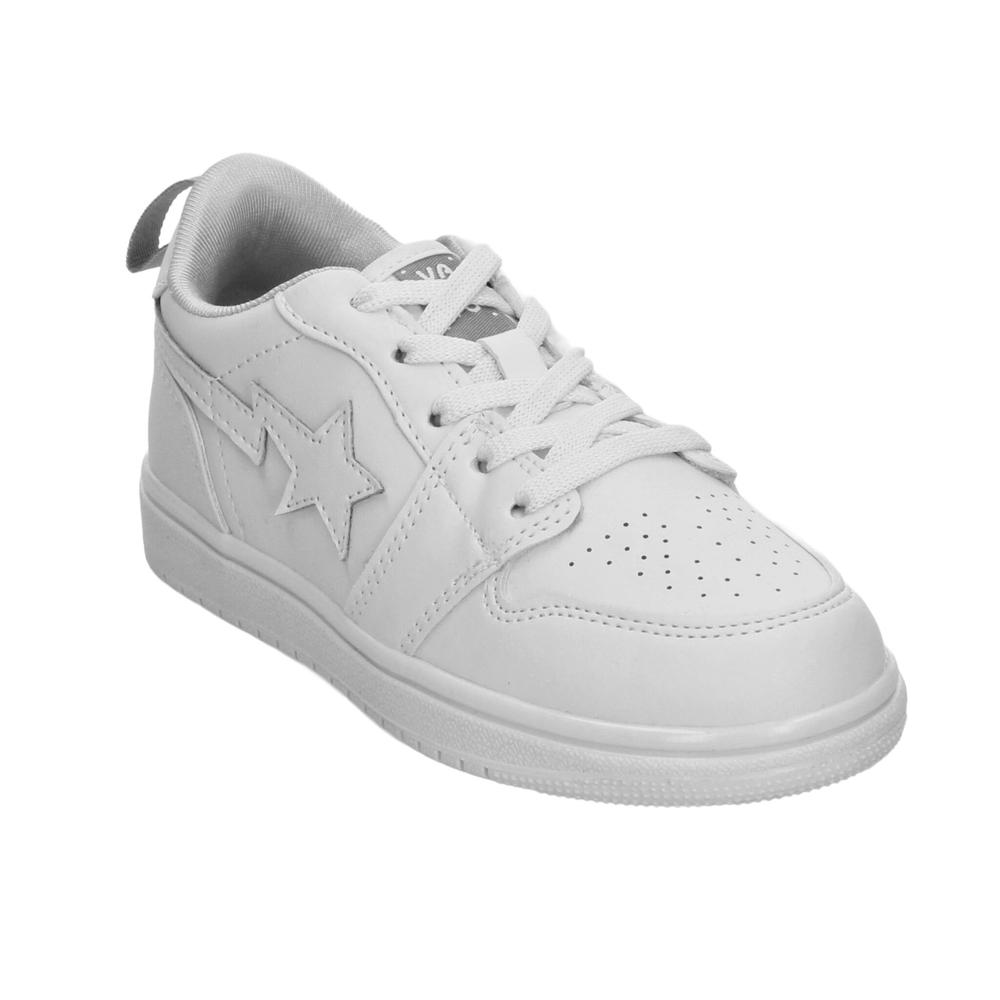 Foto 4 | Tenis Escolar Vavito Blanco Para Niña T18-22[vvv1176] Blanco