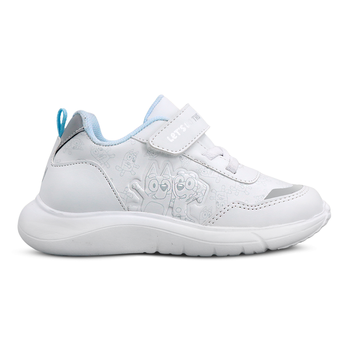 Tenis Bluey Y Bingo Blancos Para Niño Y Niña Unisex