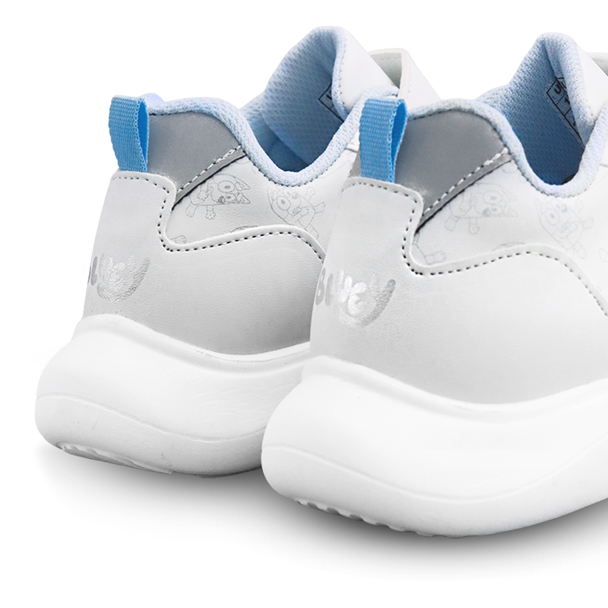 Foto 4 pulgar | Tenis Bluey Y Bingo Blancos Para Niño Y Niña Unisex