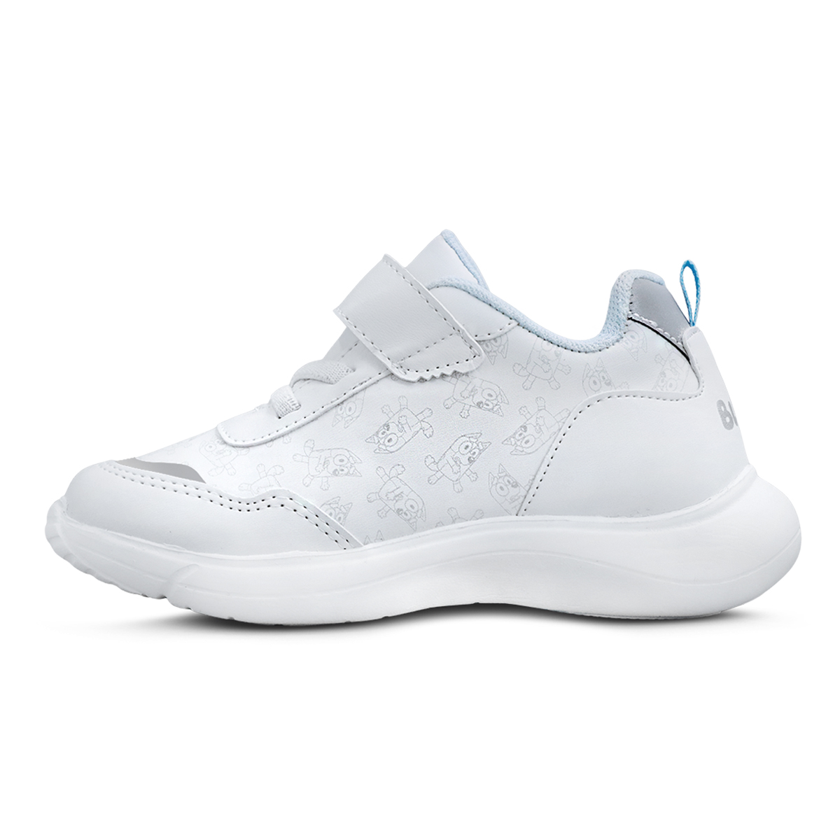 Foto 5 pulgar | Tenis Bluey Y Bingo Blancos Para Niño Y Niña Unisex