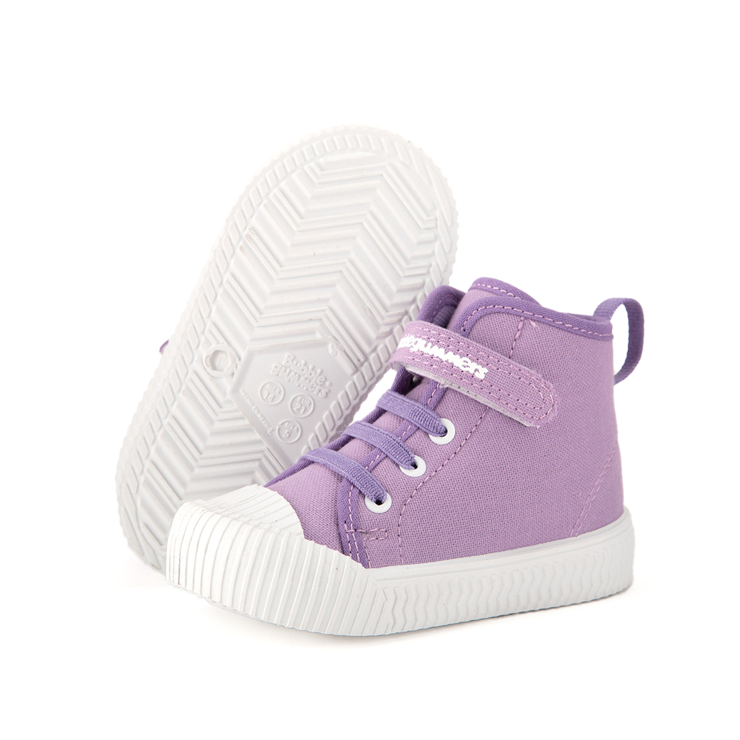 Tenis Bota Bubblegummers Para Niña Lila Ligero