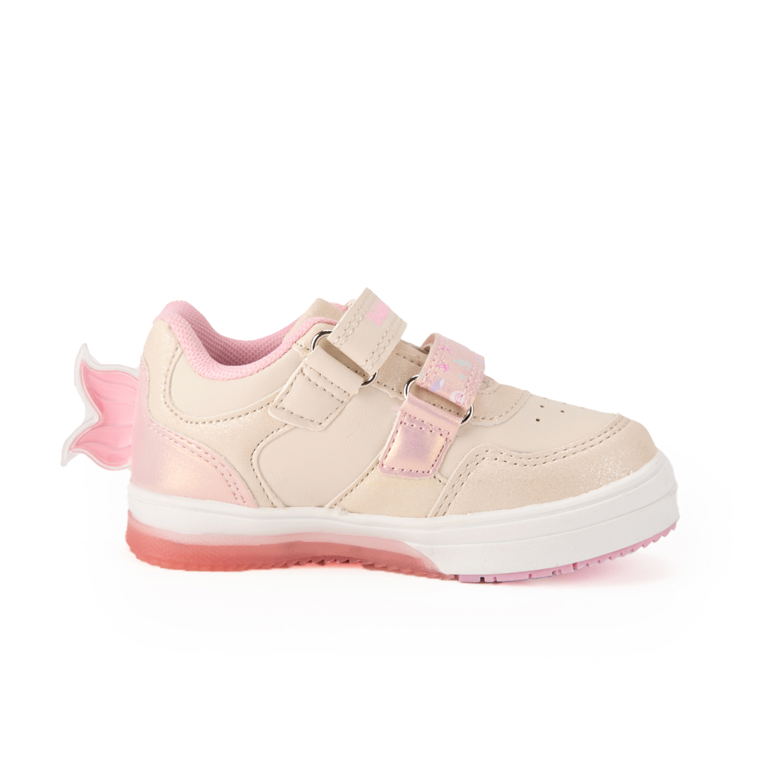 Foto 2 | Tenis Casual Bubblegummers Para Niña Con Luz Led Sirena