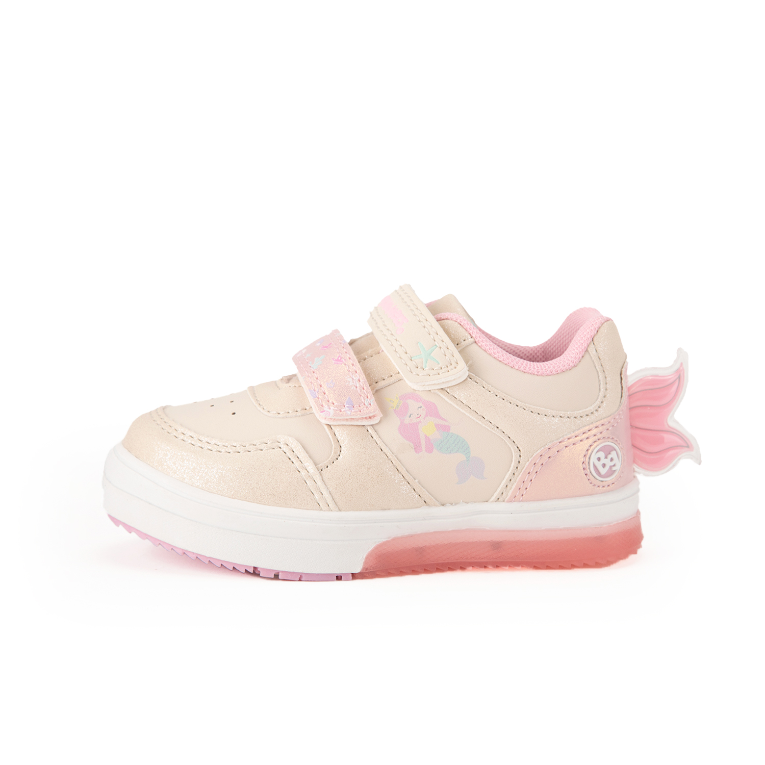 Foto 5 pulgar | Tenis Casual Bubblegummers Para Niña Con Luz Led Sirena