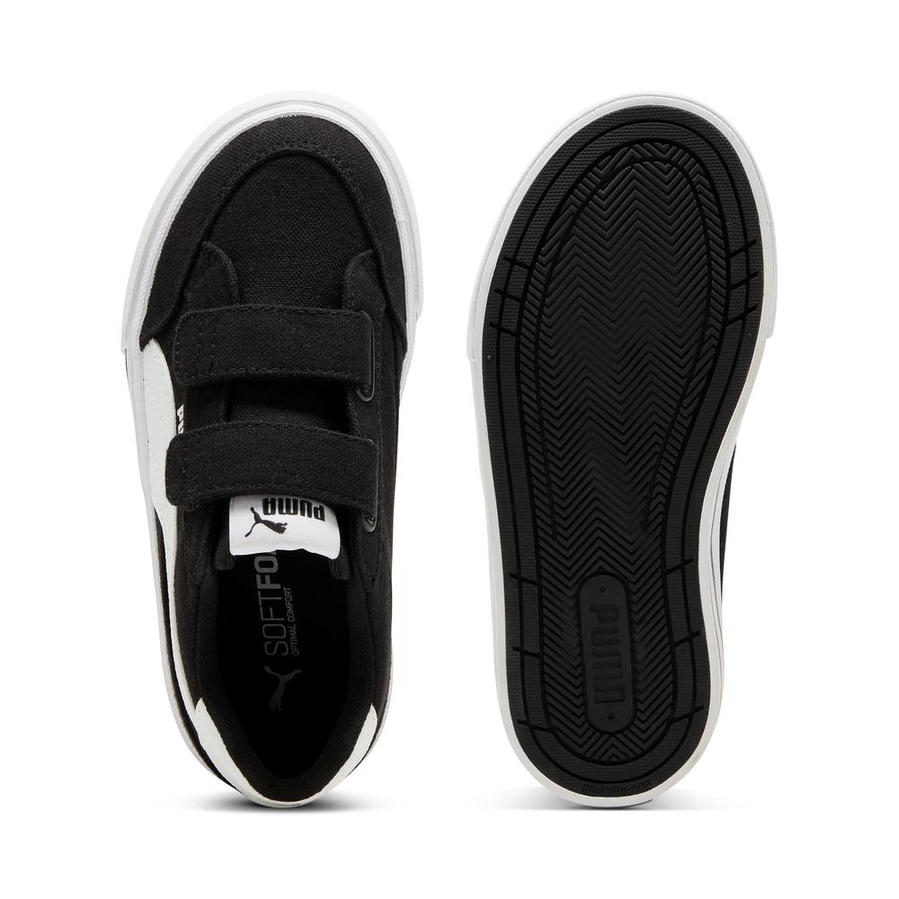 Foto 7 pulgar | Tenis Puma Court Classic Vulc Formstrip Infantil Para Niña Negro