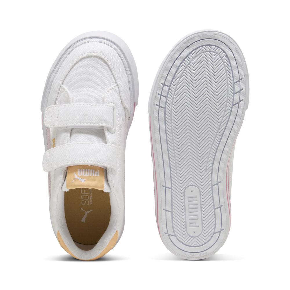 Foto 7 pulgar | Tenis Puma Court Classic Vulc Formstrip Infantil Para Niña Rosa