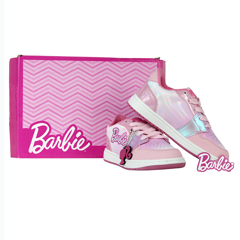 Foto 9 pulgar | Tenis Barbie Niña Moda Casual Escolar Kuali Shoes