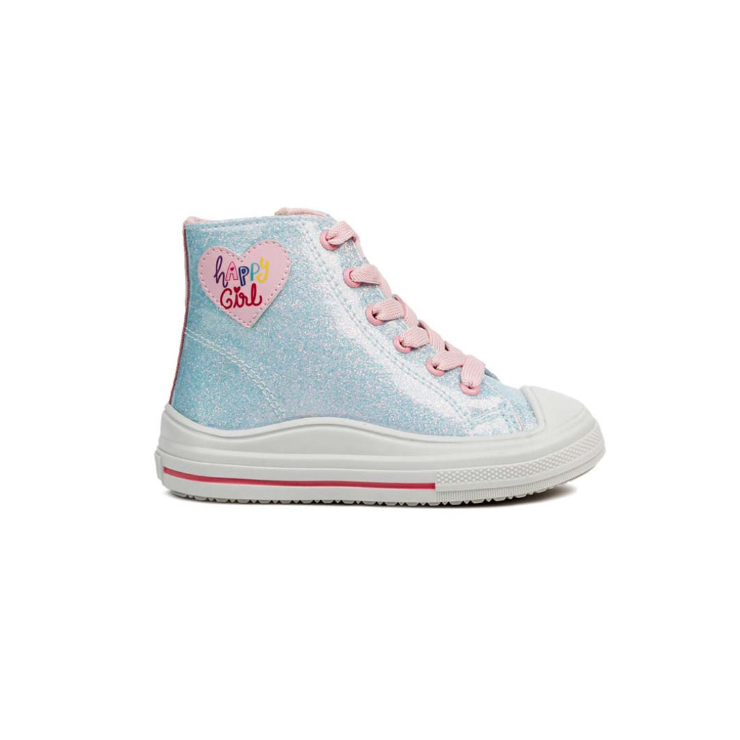 Tenis Bambino Bm1412-a2 Niña Sintético 13-17 Azul Brillante