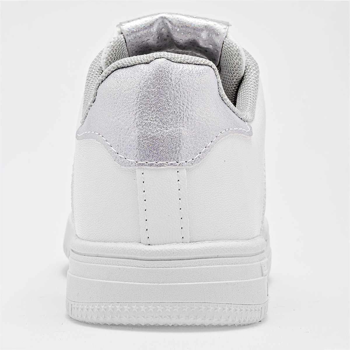 Foto 4 pulgar | Lady One Tenis Urbano Para Niña Blanco Gris